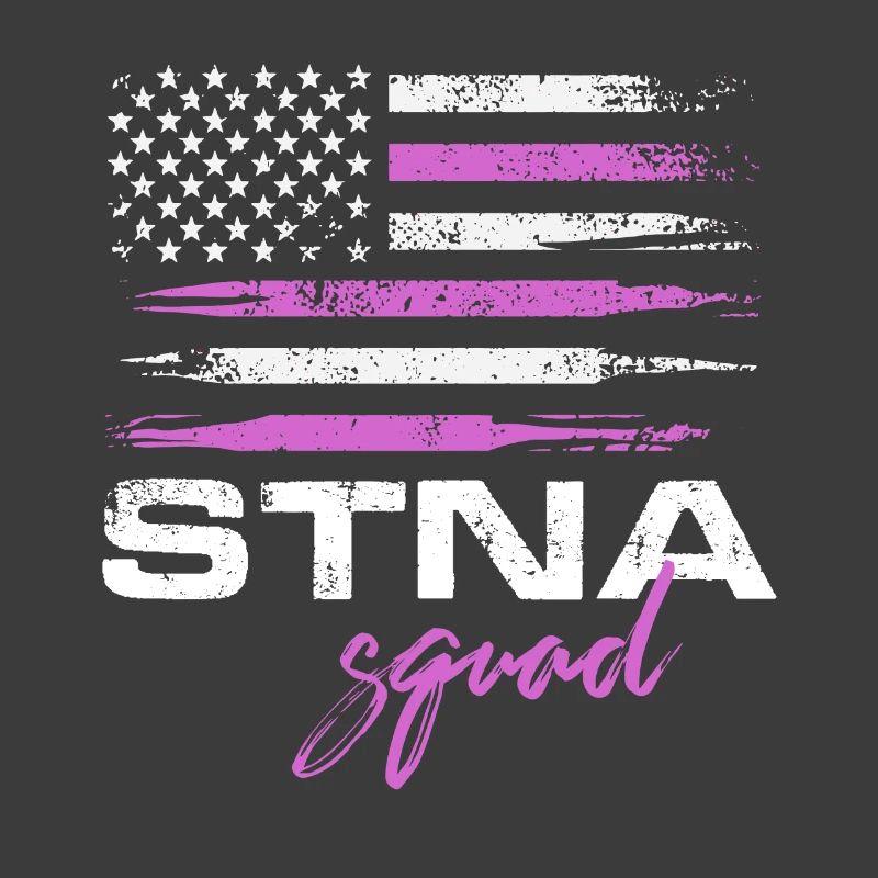 stna squad american flag Design for a nursing