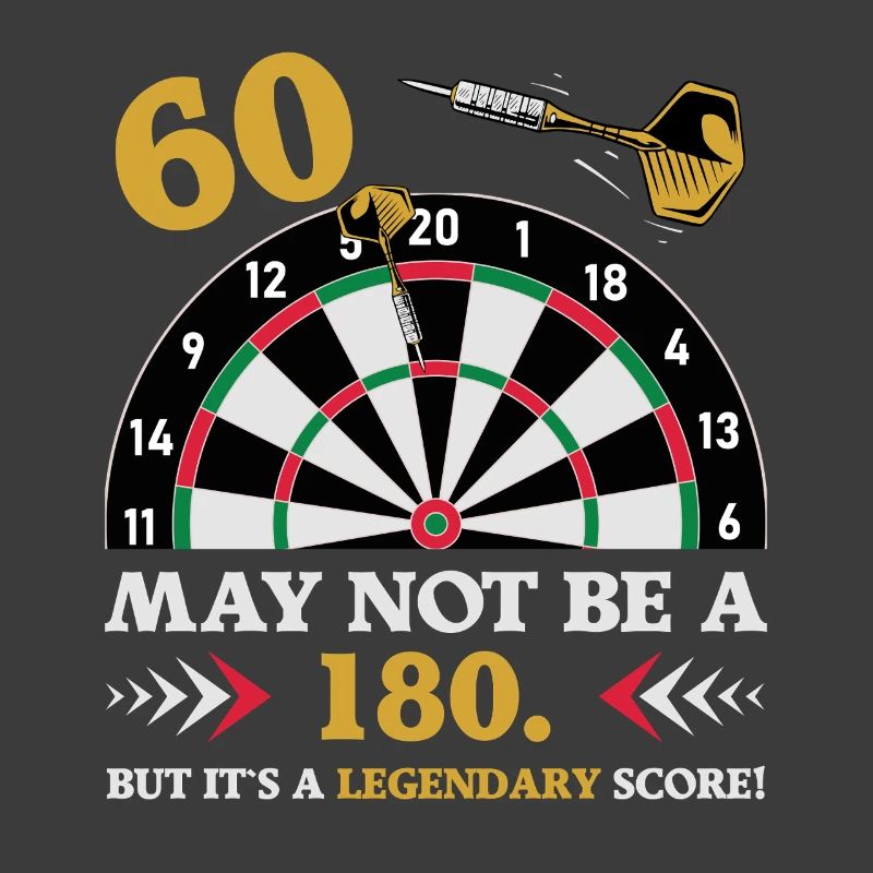 Pas 180 mais une fléchette classique du 60e anniversaire