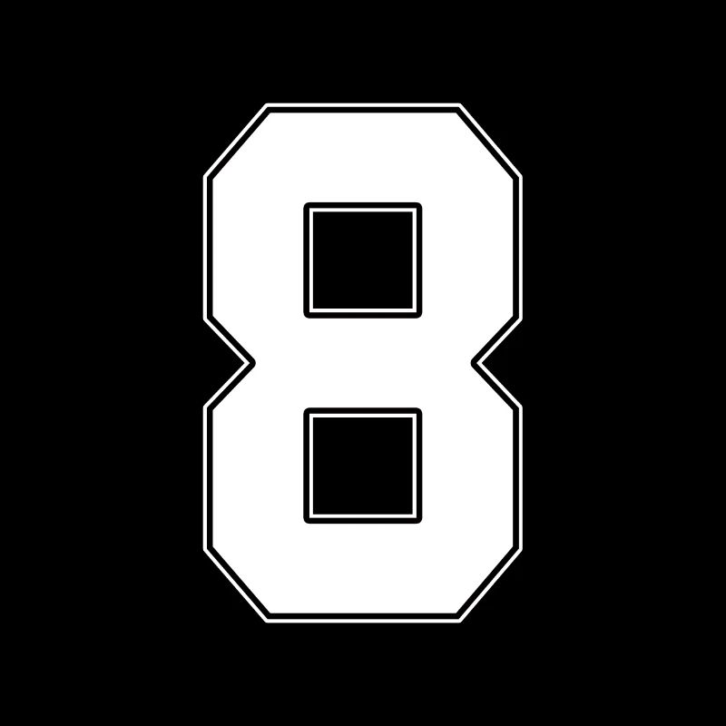 8 Jahre Trikot 8