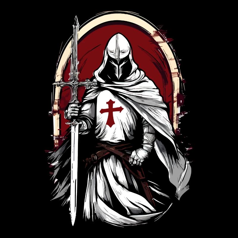 Crusader Knight with