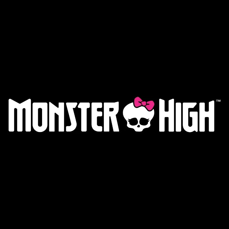 Monster High™ Logo Avec Tête De Mort Backprint