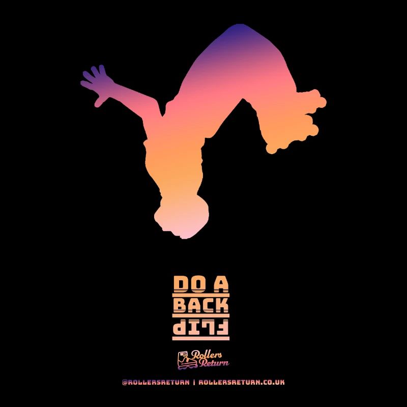 Do a Backflip (Design on Reverse)