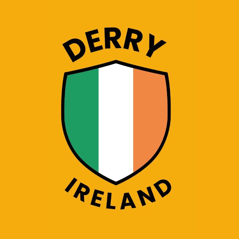 Conception du bouclier d’Irlande de Derry