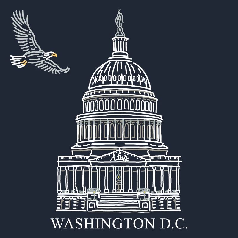 Washington D.C., Capitol Structure, Bald Eagle