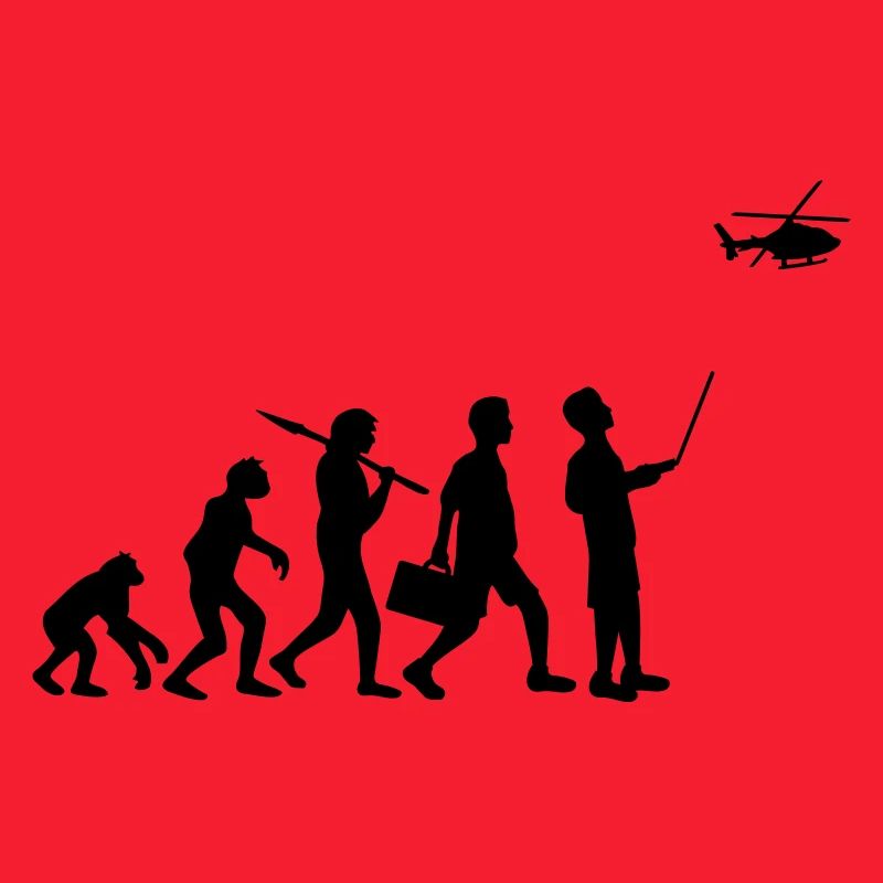 Evolution remote controlled model helicopter