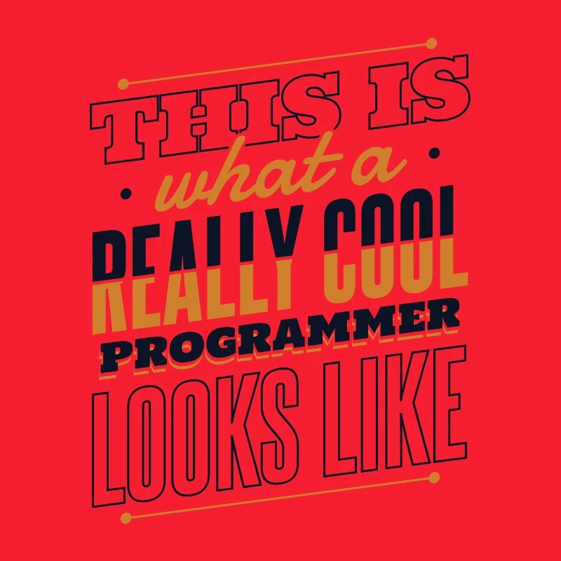 What A Really Cool Programmer Looks Like Coder