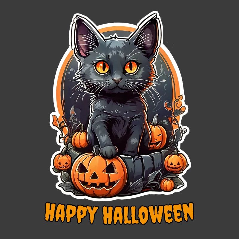 Conception du chat d’Halloween 2.1