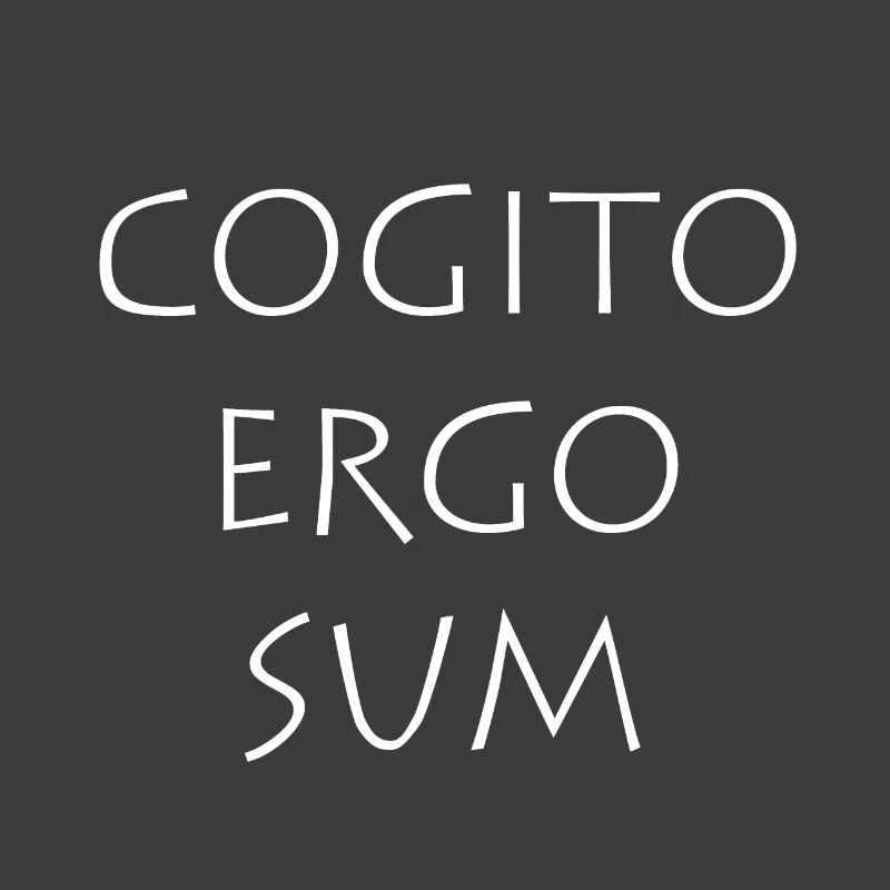 Cogito ergo sum