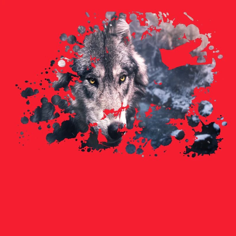Wolf Farb Splash