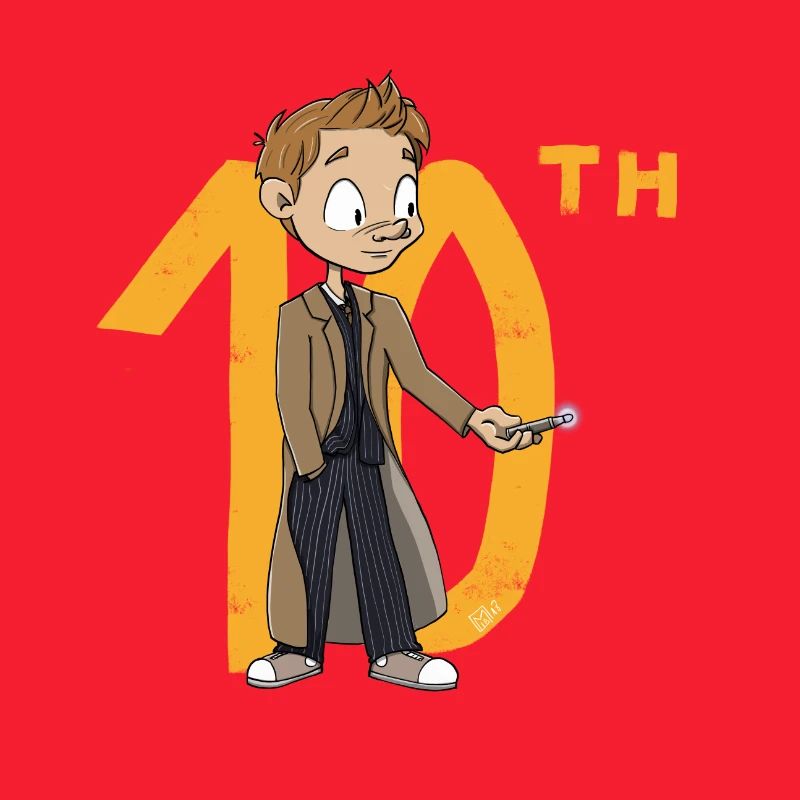 The 10th Doctor, chibi version