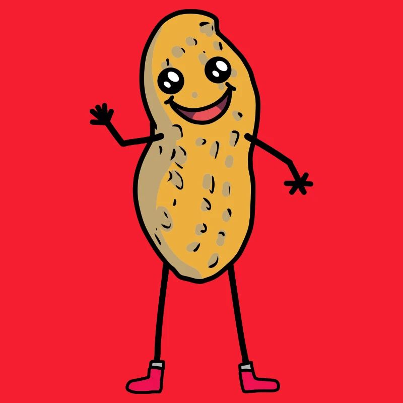 Friendly Hello Peanut Greetings Greetings Nut