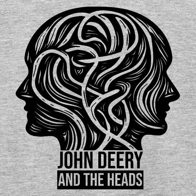 John Deery and The Heads - Knots Design [BLACK]