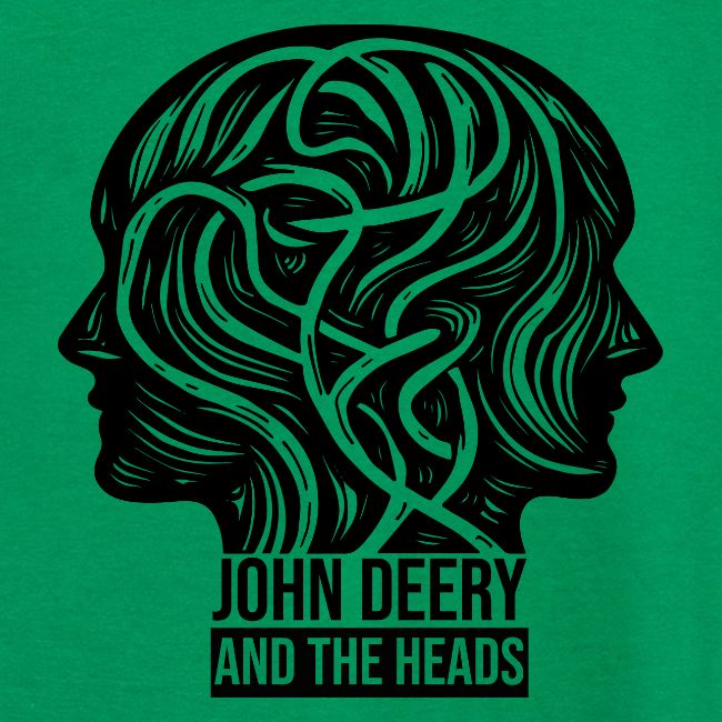 John Deery and The Heads - Knots Design [BLACK]