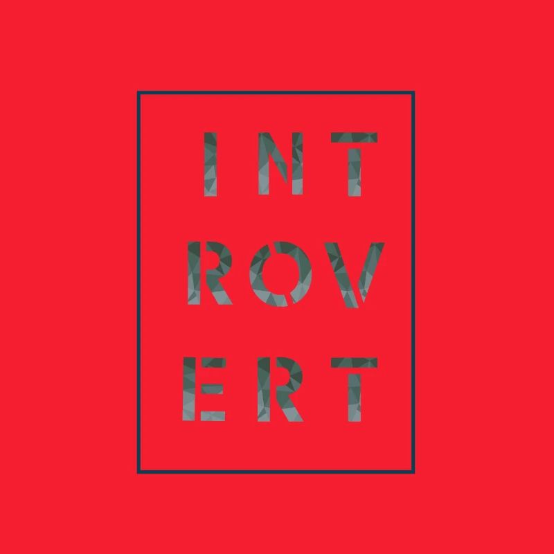 Introvert white, gift, gift idea