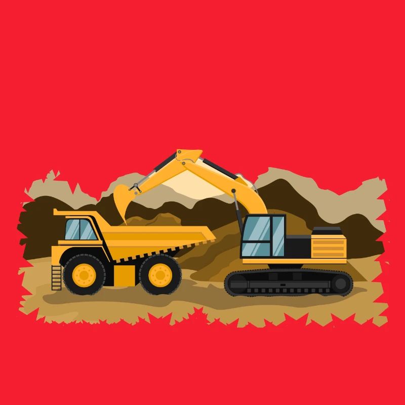 Bagger Kipper Geschenk Geschenkidee