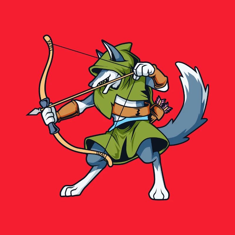 RPG Character - Ranger - Hunter - Wolf