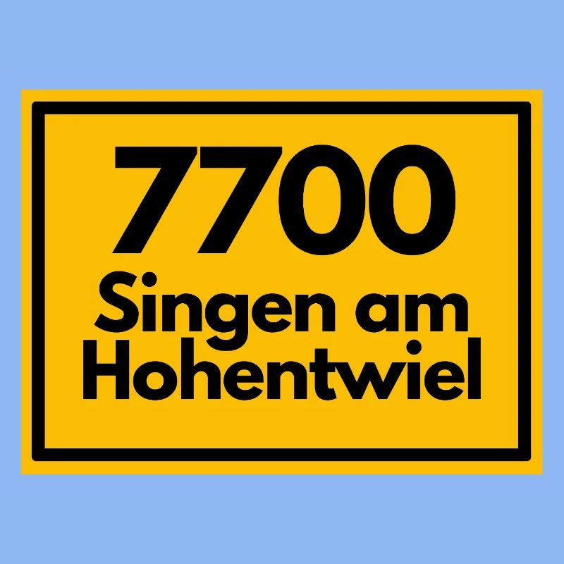 OLD POSTCODE ZIP CODE 7700 SINGEN AM HOHENTWIEL
