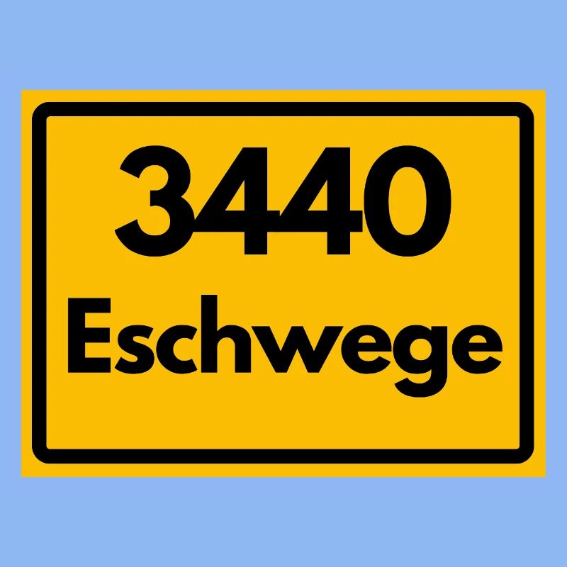 OLD POSTCODE ZIP CODE RETRO 3440 ESCHWEGE