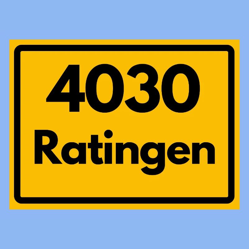 OLD POSTCODE ZIP CODE RETRO 4030 RATINGEN