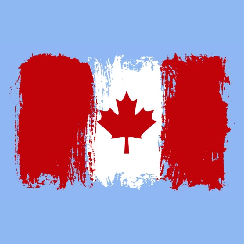 Maple Leaf Ink Splash