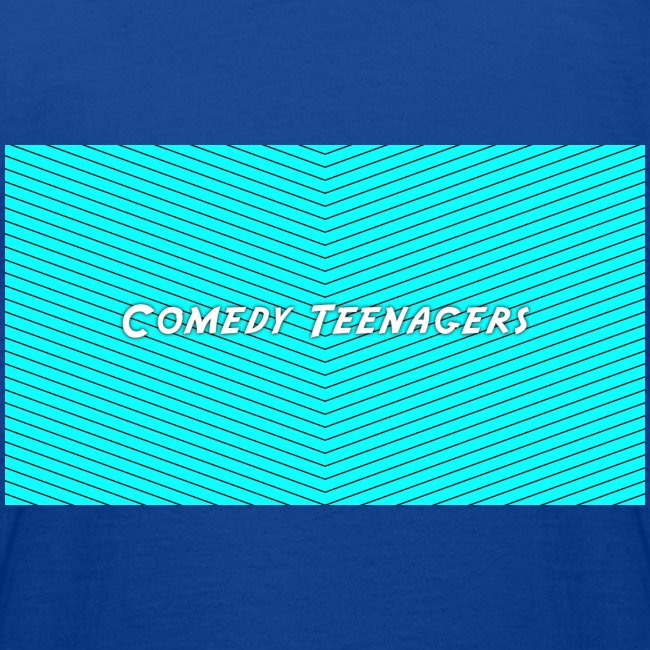 Light Blue Comedy Teenagers T Shirt