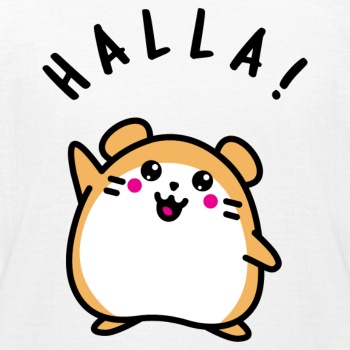 Halla! - T-skjorte for barn (ca 9-14 år)