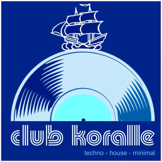 Koralle logo blau