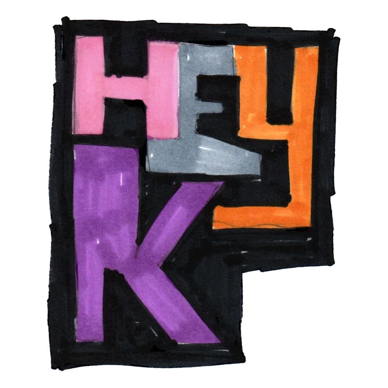 hey K logo