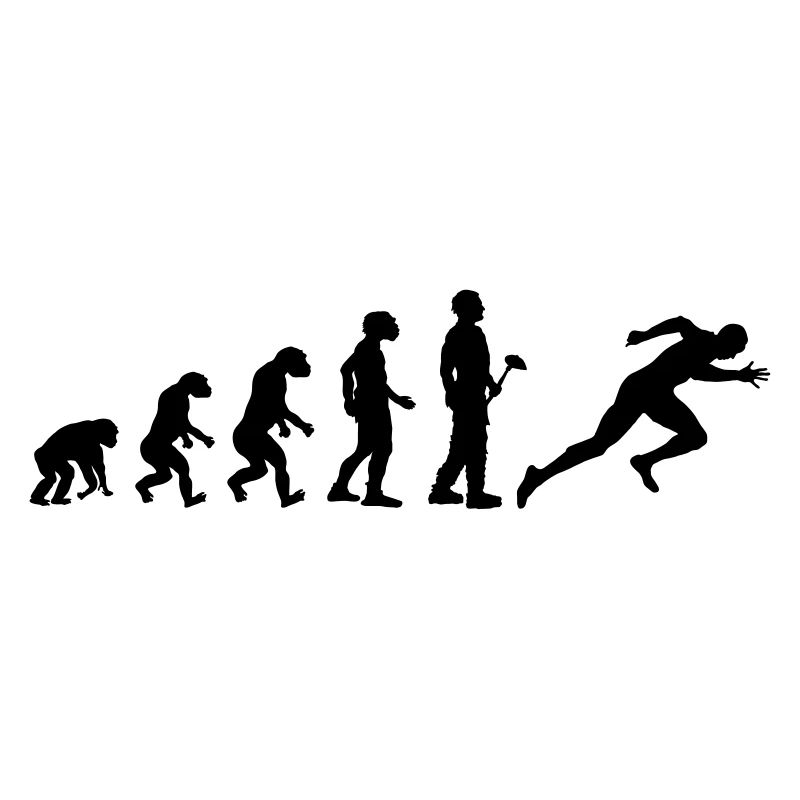 Evolutionstheorie Leichtathletik Sprint