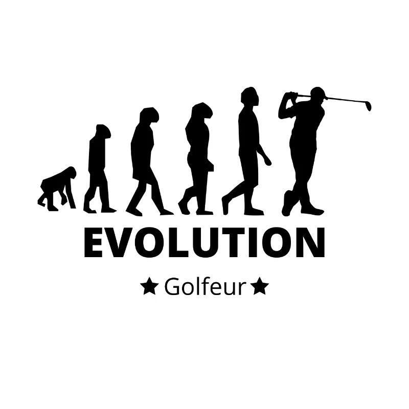 Evolution - Golfer
