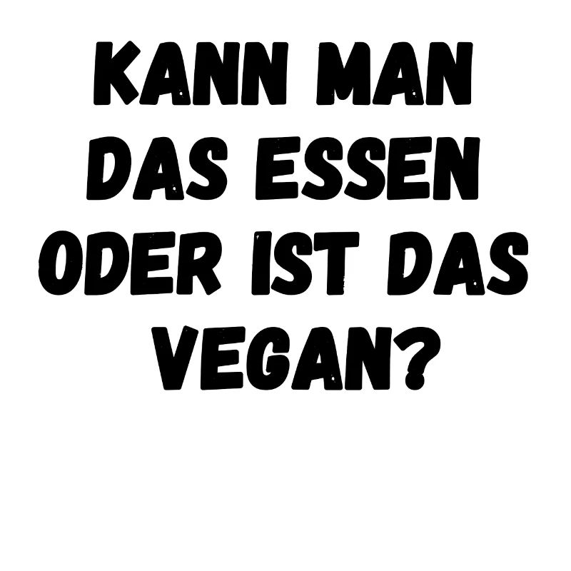 Kann man das Essen oder ist das vegan?