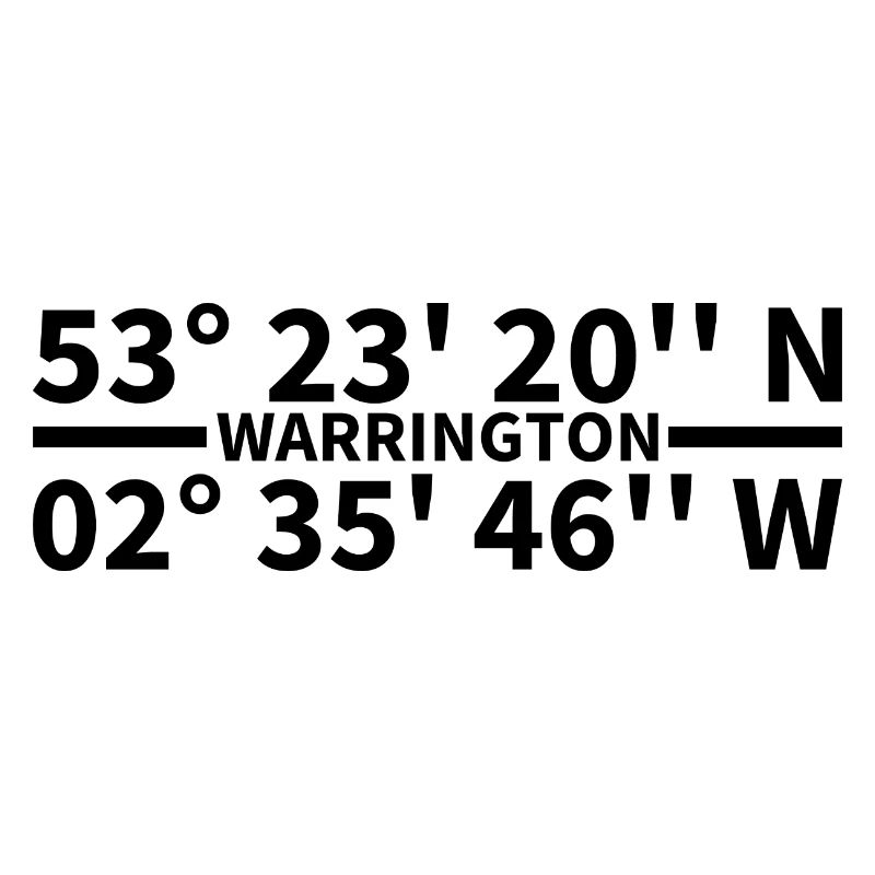 Coordonnées de Warrington