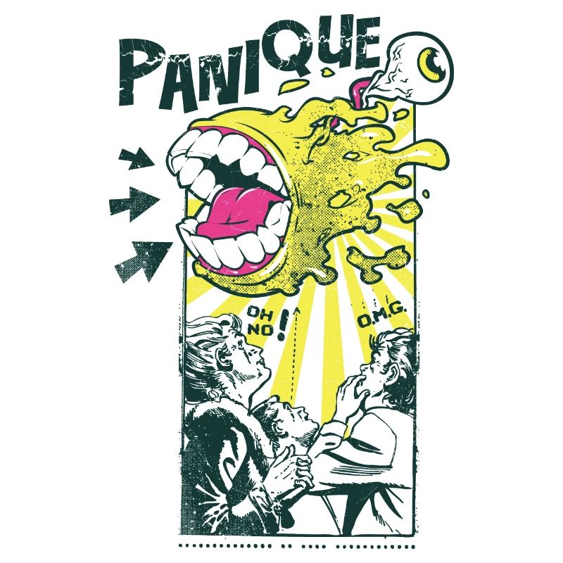 Panic Panic Monster Gift Idée de cadeau