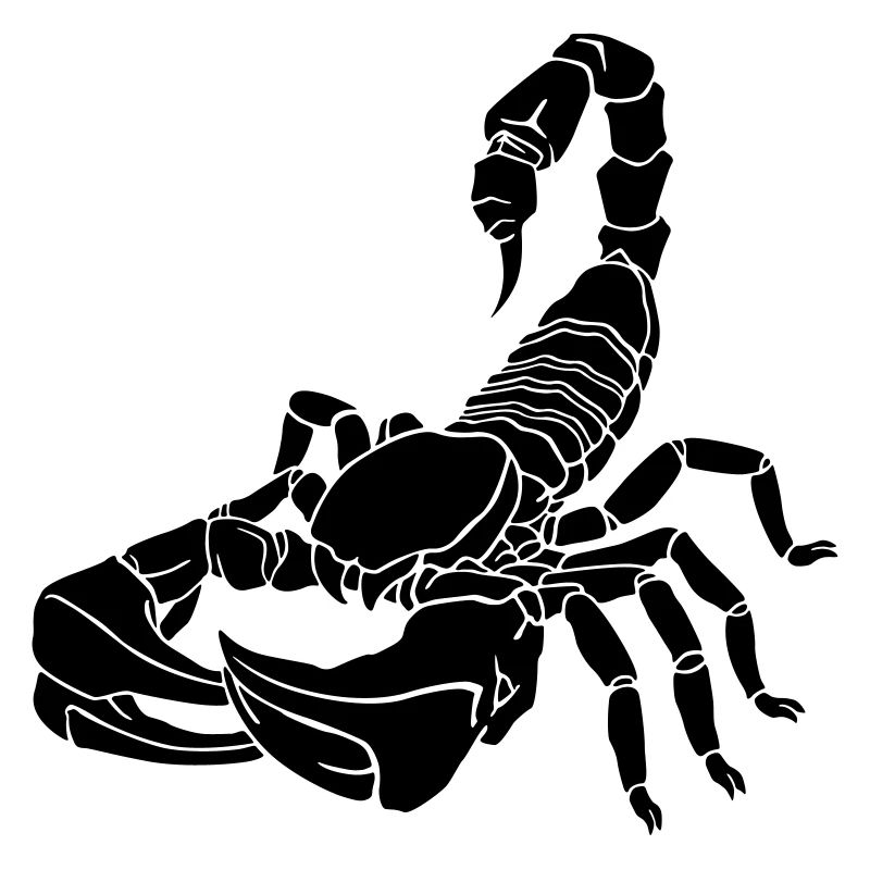 stylized scorpion