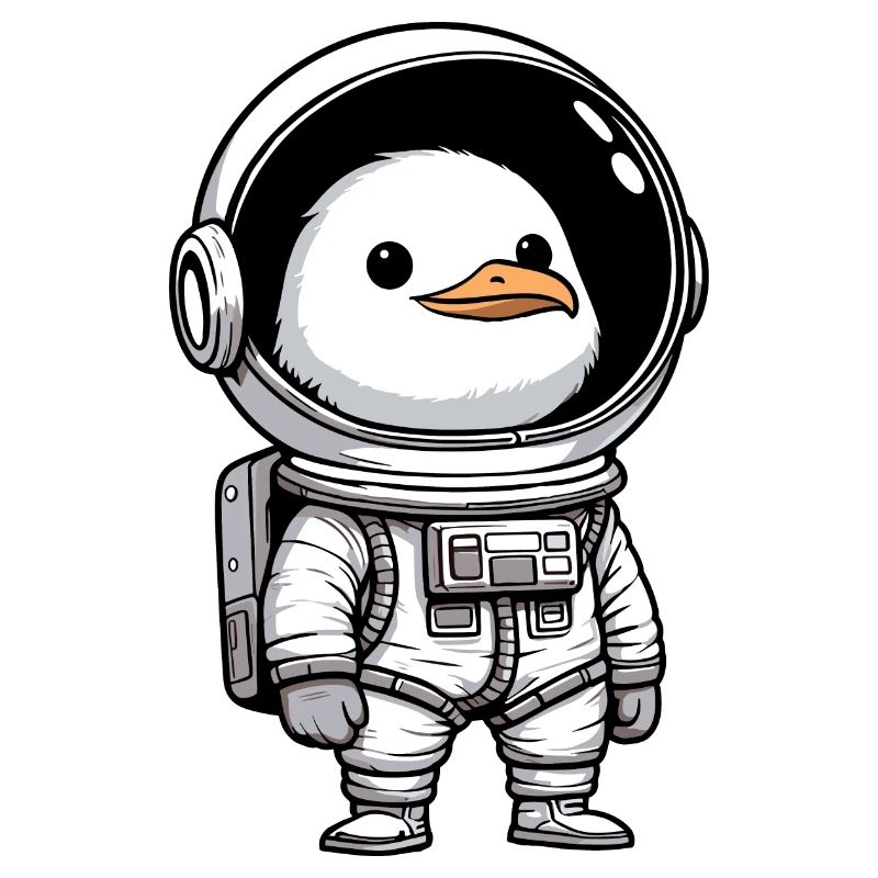 Bande dessinée Seagull Profession Astronaute en combinaison spatiale