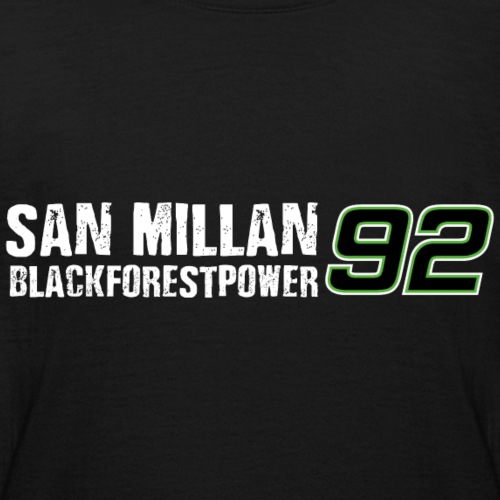 San Millan Blackforestpower 92 - vorne und hinten