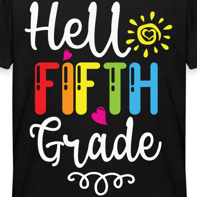 Hello fifth grade