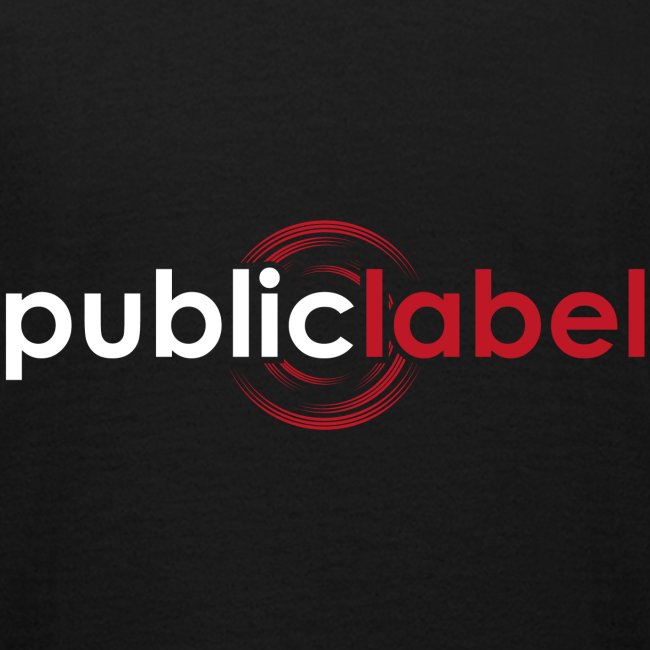 Public Label auf schwarz