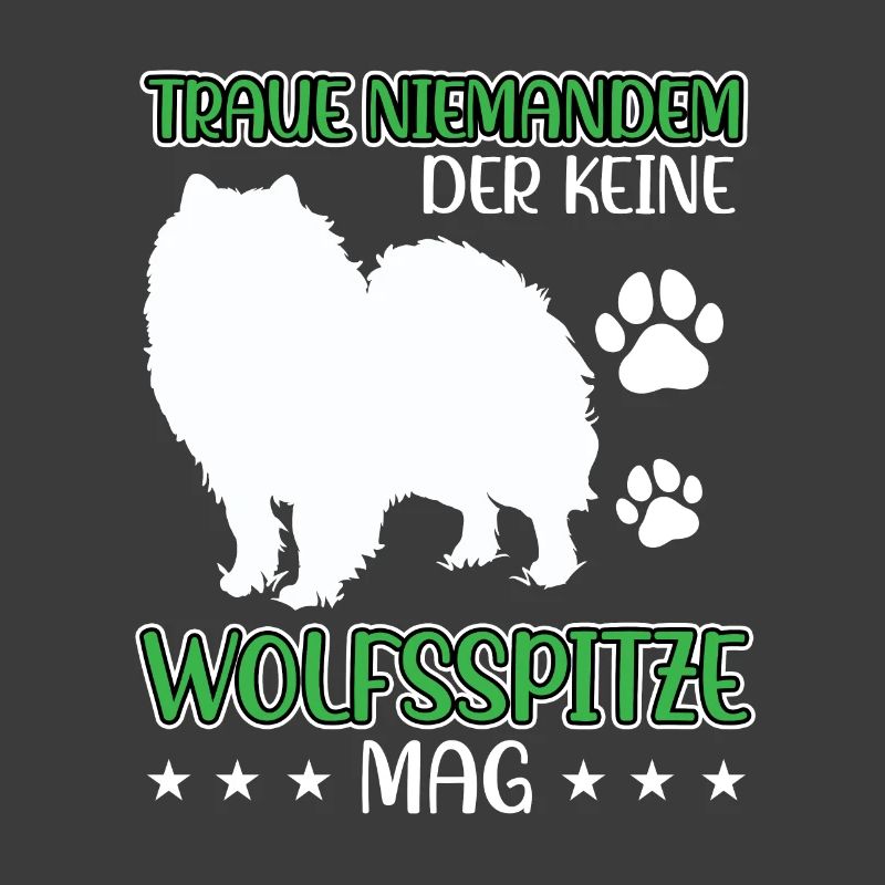 Wolfspitz don't trust Keeshond