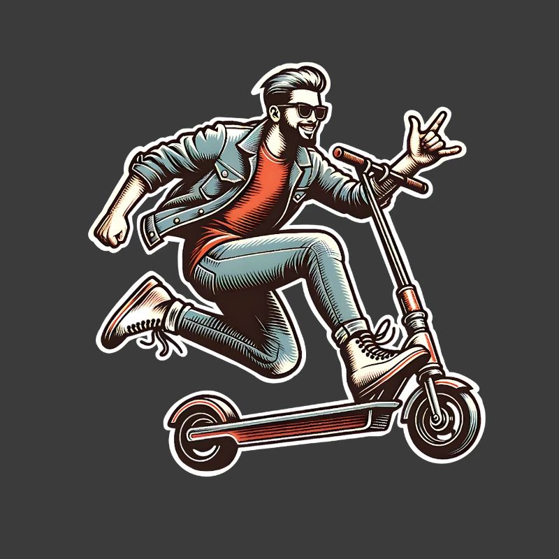 Tretroller E-Scooter E-Roller