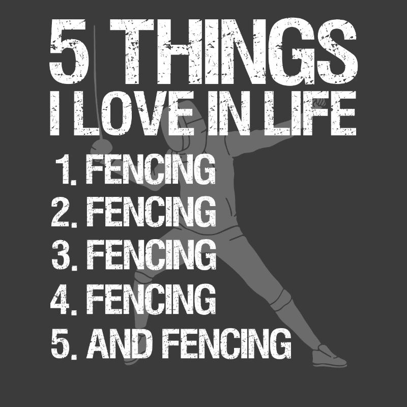 Fencing épée fencing duel gift idea