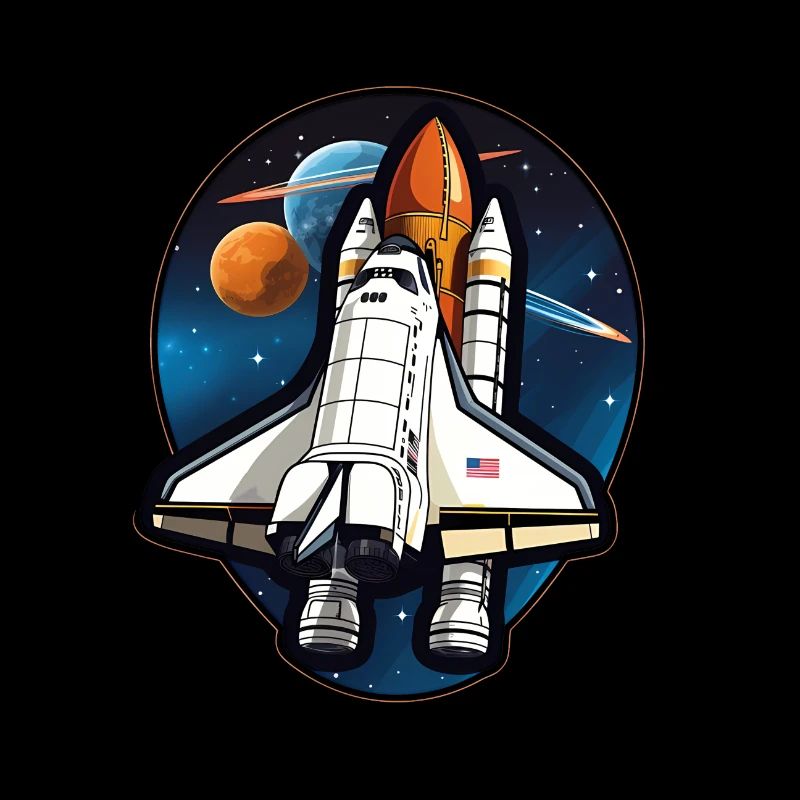 Spaceshuttle Raumfahrt