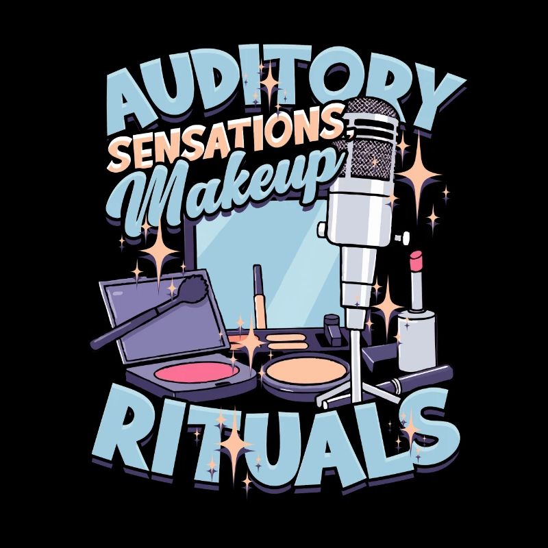 ASMR Whisper Auditory Sensations Makeup Rituals