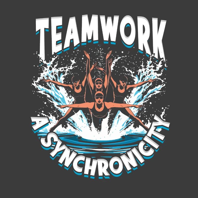Synchronschwimmen Synchro Schwimmer