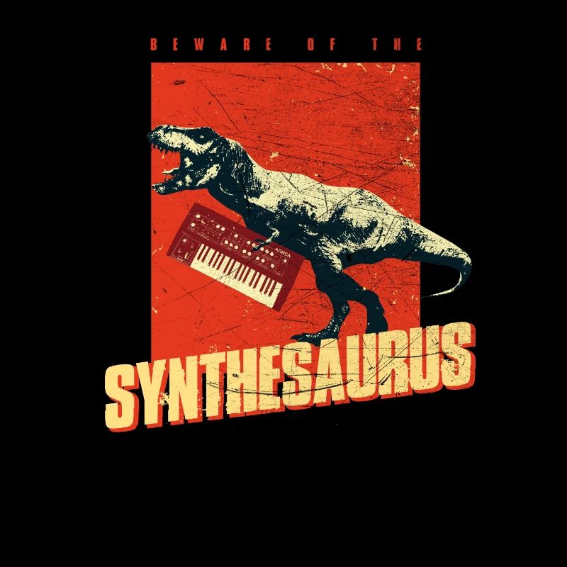 Analoger Synthesaurus - Synth T Rex Synthesizer