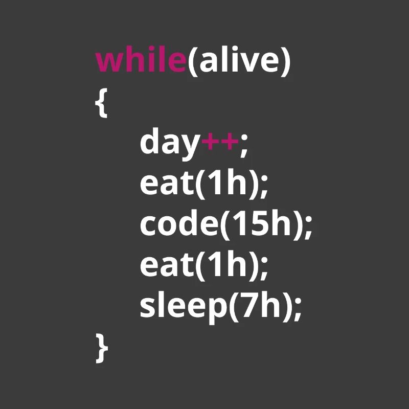Les programmeurs mangent du code PHP drôle