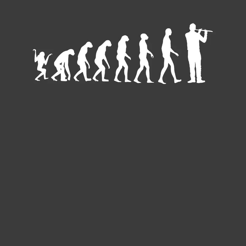 Flötist Evolution Querflötist Flötist