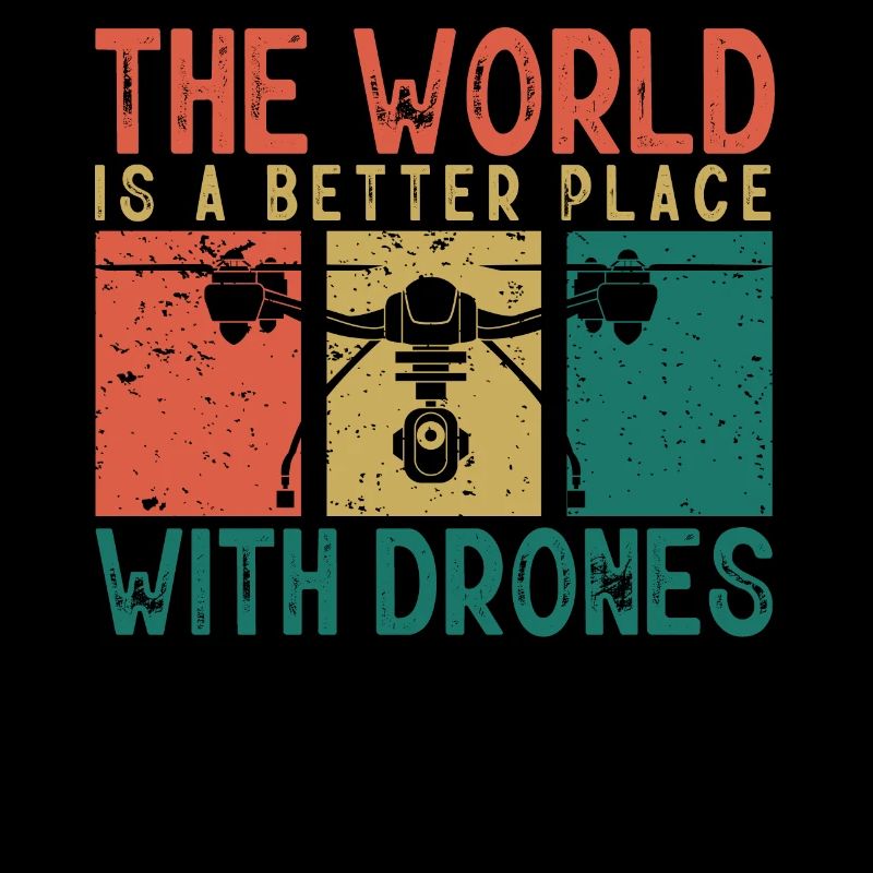 Drone volant, drones aériens, multicoptères, drones