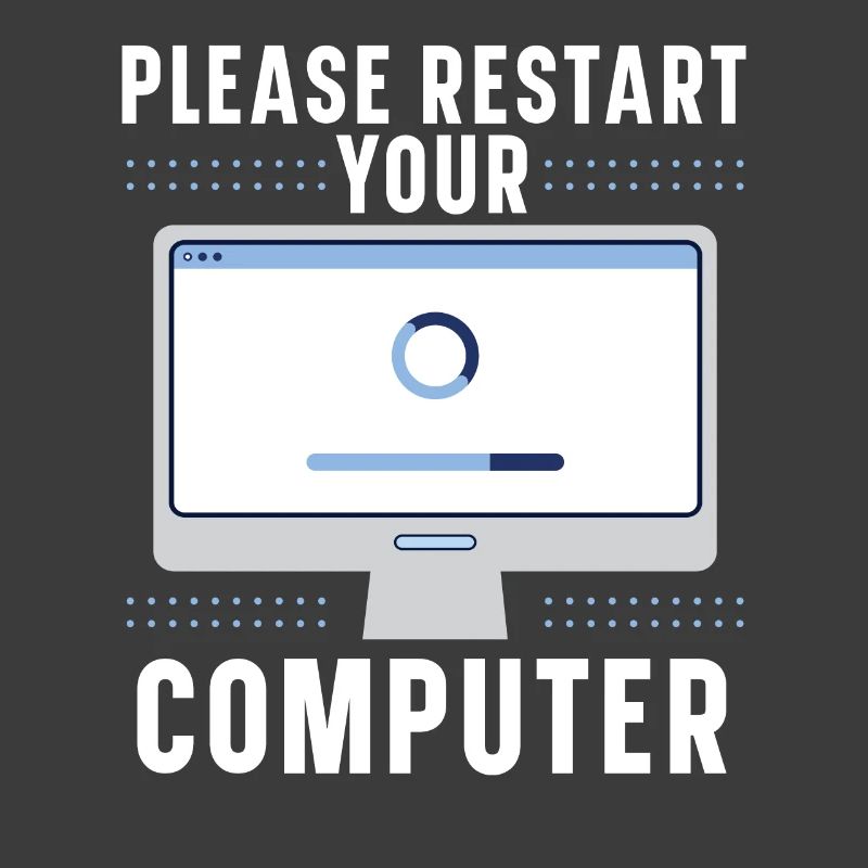 Please Restart Your Computer Coding Tech Support