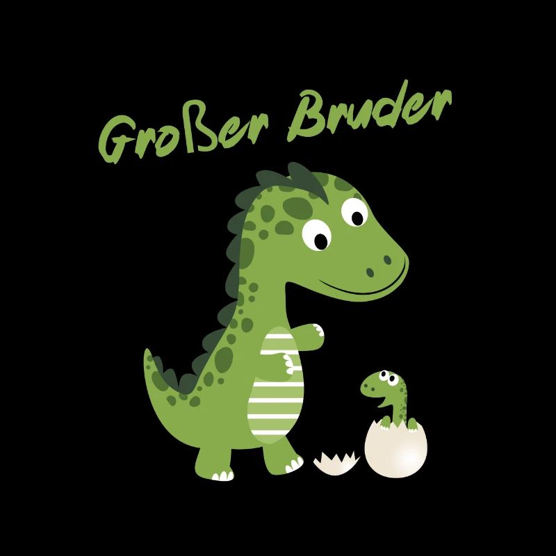 Großer Bruder - Geschenk Geburt Dino Junge